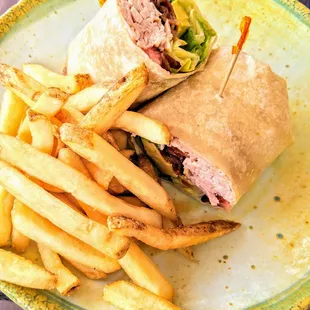 Turkey club wrap