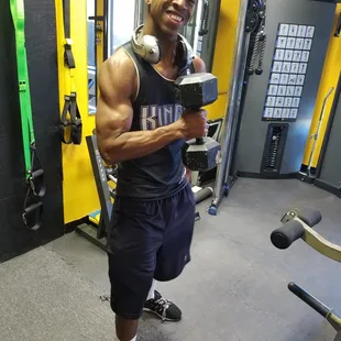 AunDerel is an instructor at SWEAT!
