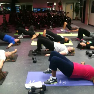 Abs and Glutes focused boot camp