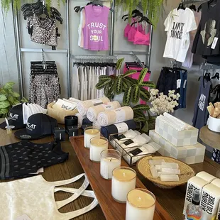 Boutique carries brands like lululemon, alo, Manduka, Free People, and Spiritual Gangster.