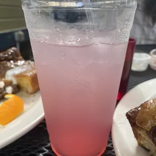 Blueberry lavender lemonade