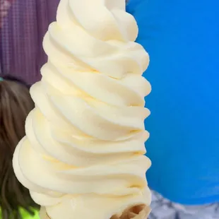 The small size cone is so big!