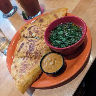Poormans special birria quesadilla