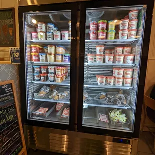 Pints and ice cream sandwiches to-go