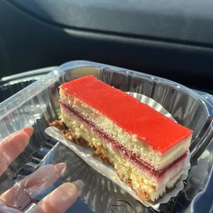 Raspberry cake