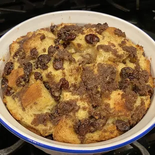 Made bread pudding with their fresh cinnamon bread loaf... so tasty!