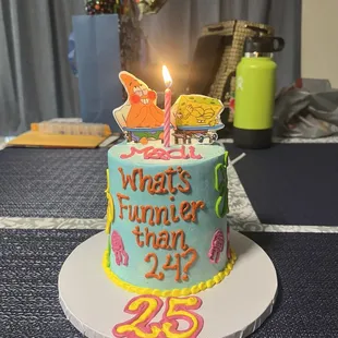 SpongeBob cake!