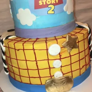 Toys story birthday cake
