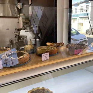 Cakes and tortes for sale at Sweet Adeline Bakeshop in Berkeley.
