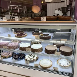 Yum! Cakes are stocked