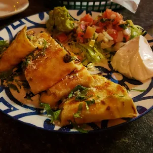 Roasted poblano quesadilla