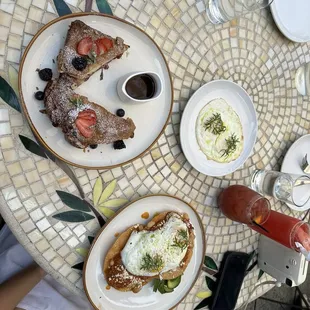 Huevos Rancheros and French Toast