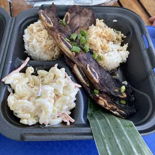 Kalbi Beef Lunch Plate $17