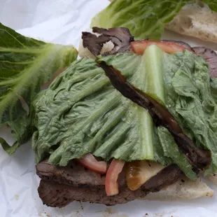 Tri-tip sandwich