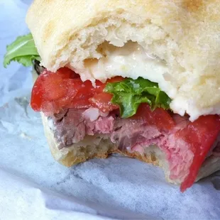 Roast beef sandwich