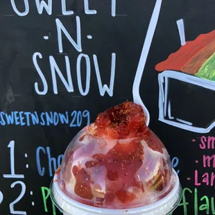 INFERNO SHAVE ICE!!! Delicious!!!