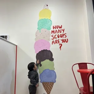 Ice cream wall