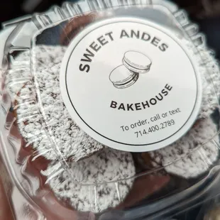 A box of the chocolate flavor