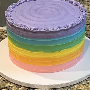 Rainbow cake