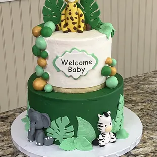 Baby shower cake