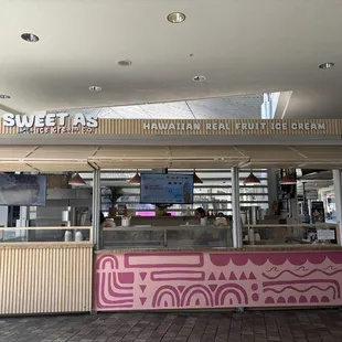 The whole kiosk