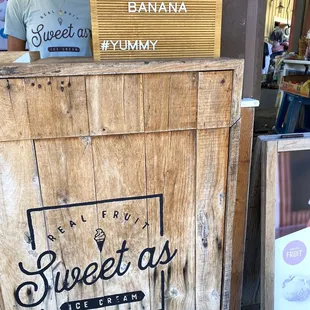 Flavor of the week when we were there