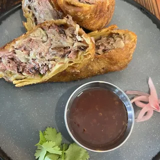 Smoked Brisket Egg Rolls