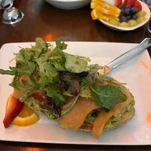 Salmon Avocado Toast