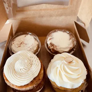 Guava Cake, Almond Cake, Tres Leche