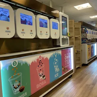 Self serve many choices