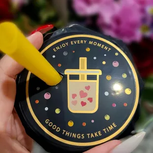 DIY boba, seals for cups.
