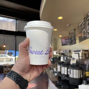 Caramel Mocha Espresso at Sweet Bar Bakery in Oakland.