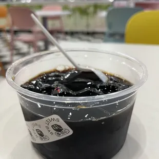 Ice grass jelly