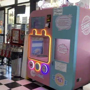 Cotton candy machine