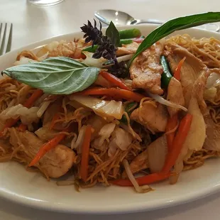 Chicken lo me in was fresh , savory,  and delicious!