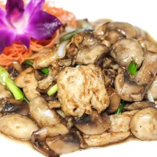 Sauteed Mushroom with chicken