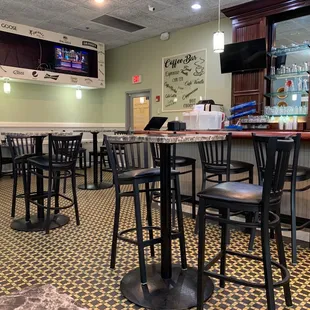 BYOB bar area
