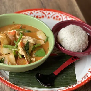 Penang Curry with chicken