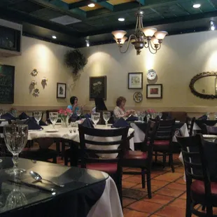 inside the restaurant