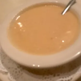 Lobster Bisque Soup   Lots of lobster!