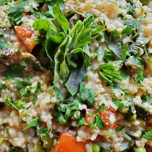 Spring Vegetable Risotto.