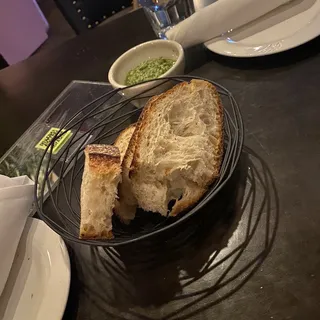 Half Pint Pesto and Bread