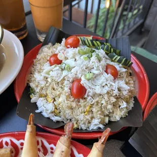 Crab Fried Rice // IG: @munchwithmyan
