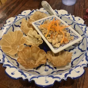 a plate of food