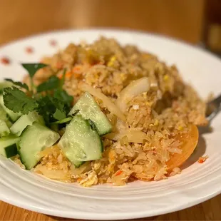 Crab Fried Rice Dinner