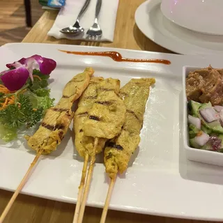 Satay Chicken (4 Pcs)