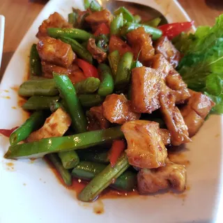 Spicy String Bean Tofu (Pad Prig Khing)