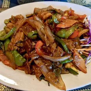 Pad Kee Mow w/Beef