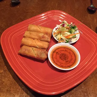 Chicken spring rolls