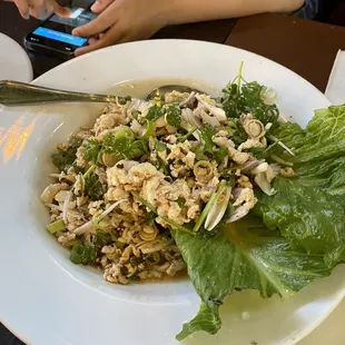 Larb Chicken Salad